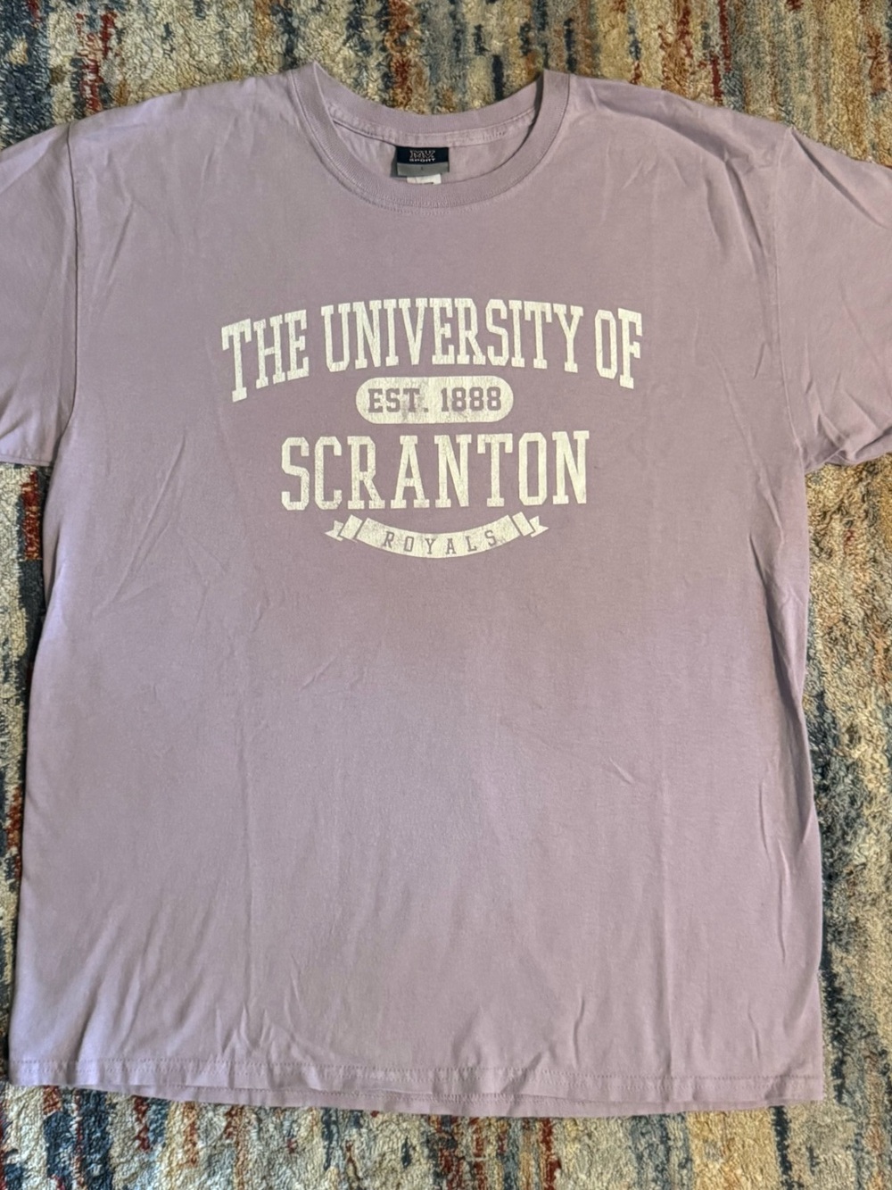 University of Scranton Lilac Short Sleeve Tee